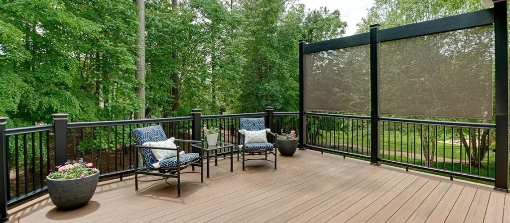 A beautiful deck with a recent waterproofing job